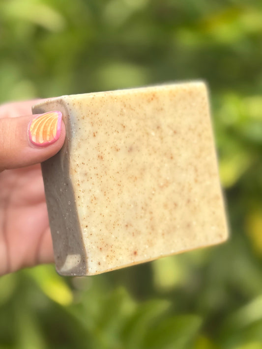 Chamomile Soap with Walnut Scrub