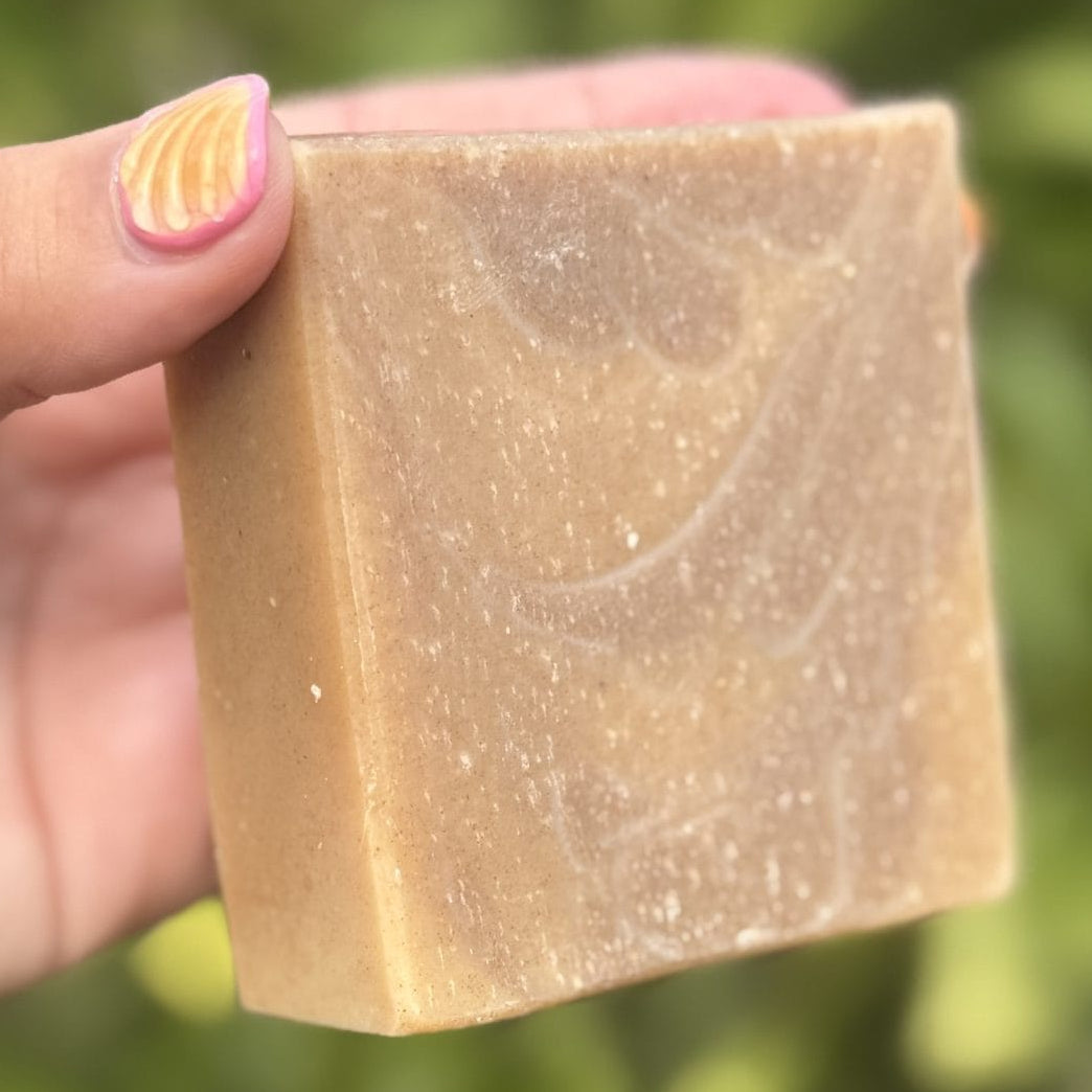 Chamomile Soap with Apricot Scrub