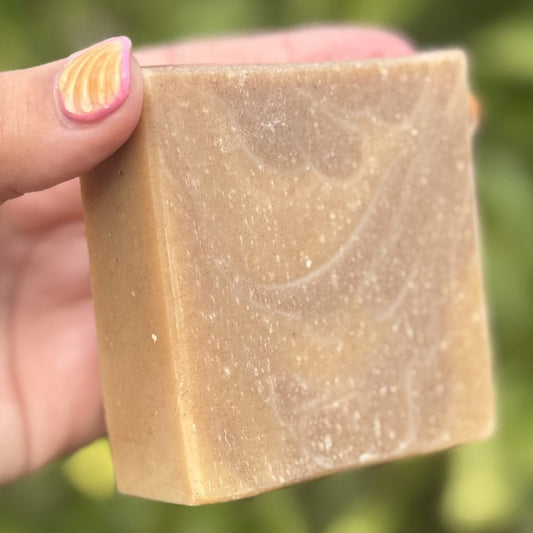 Chamomile Soap with Apricot Scrub