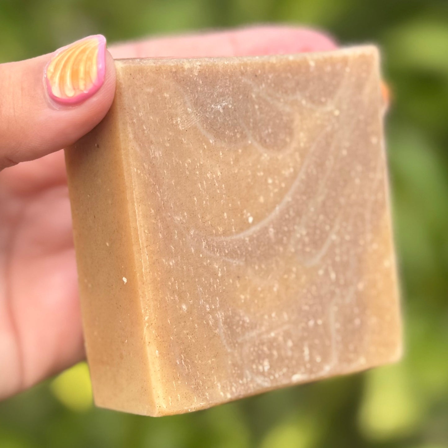 Vanilla Almond Soap with Apricot Scrub