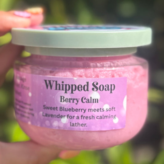 Whipped Soap – Berry Calm