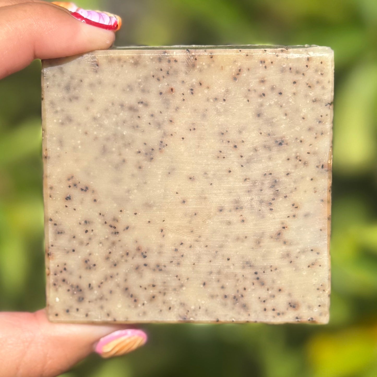 Vanilla Almond Soap with Coconut Scrub