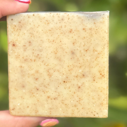 Chamomile Soap with Walnut Scrub