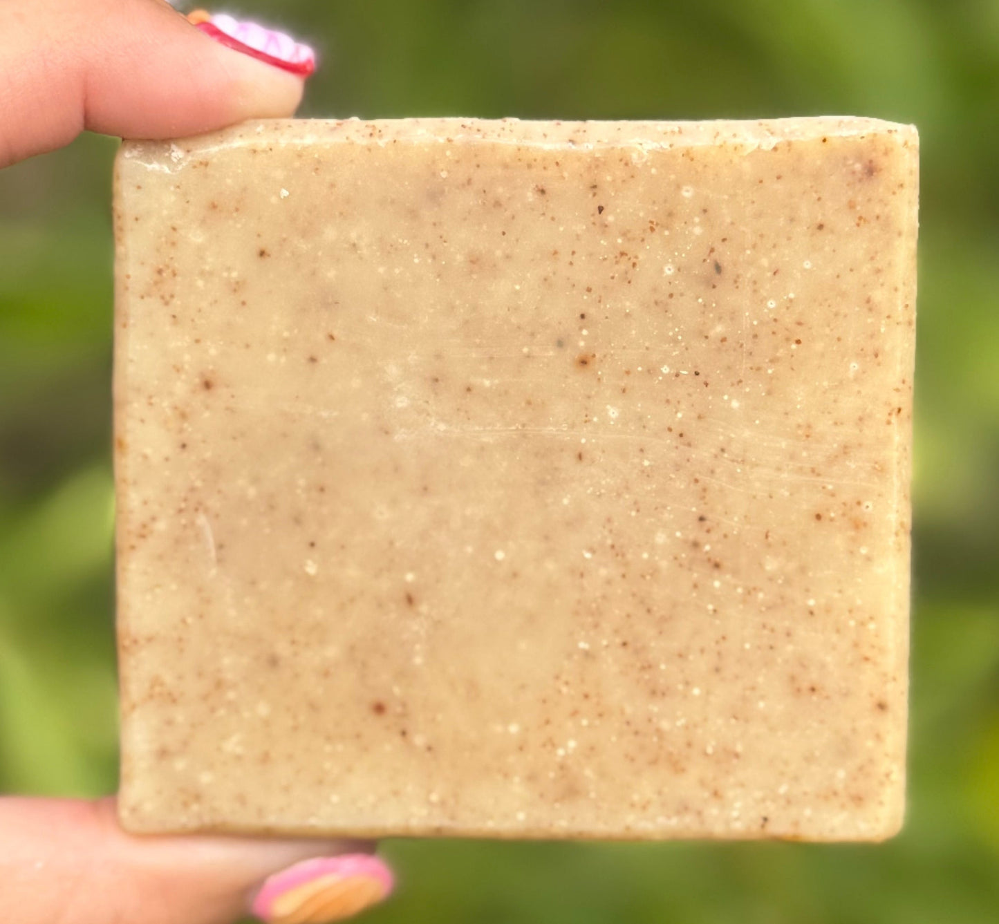 Vanilla Almond Soap with Walnut Scrub