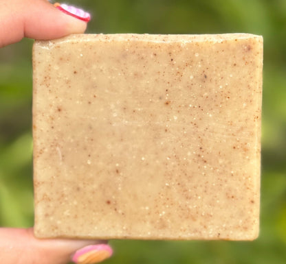 Vanilla Almond Soap with Walnut Scrub