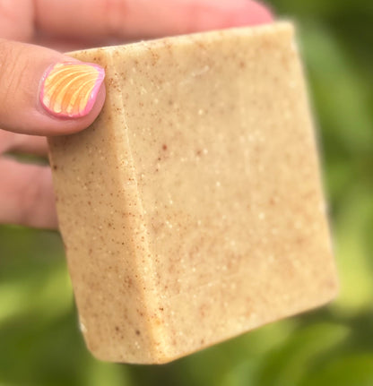 Vanilla Almond Soap with Walnut Scrub