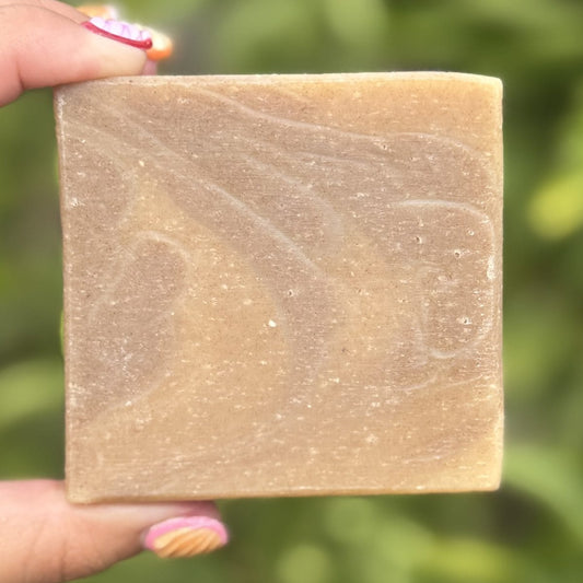 Chamomile Soap with Apricot Scrub