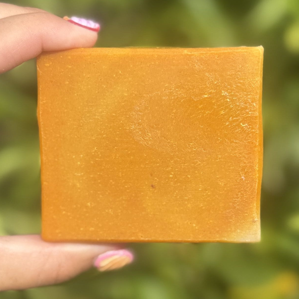 Sweet Orange Soap with Apricot Scrub