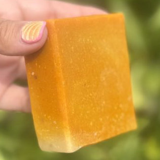 Sweet Orange Soap with Apricot Scrub